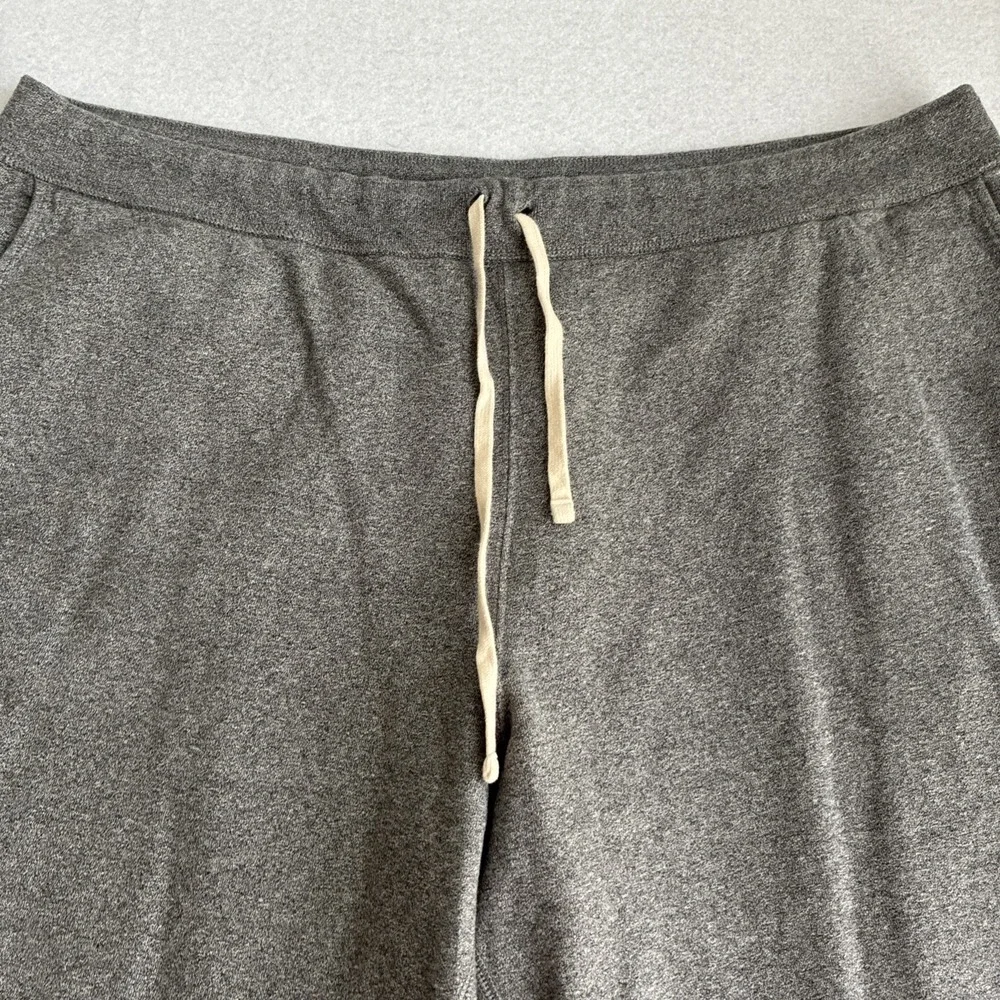 Polo Ralph Lauren Fleece Sweatpants Mens 4XB Gray Drawstring Hem Jogger Preppy